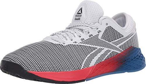 Reebok Herren Nano 9 Crosstrainer, Weiß/Schwarz/Humble Blue, 40.5 EU