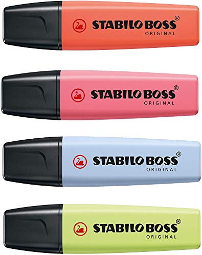 Textmarker - STABILO BOSS ORIGINAL (4er Set (Variante 2))