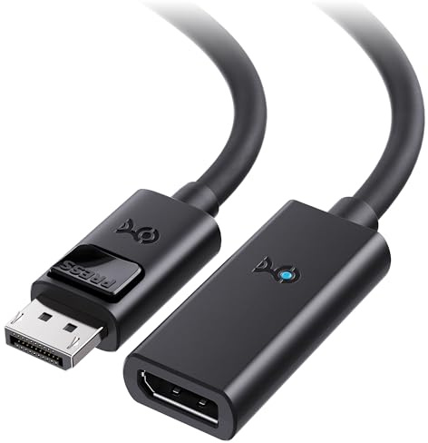 Cable Matters Unidirectional Active DisplayPort 1.4 Extension Cable - 16 ft / 5m, Supports 8K 60Hz, 4K 240Hz and HDR for Oculus Rift S, HTC Vive Pro, Gaming Monitors