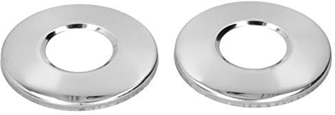 2 piezas de Placa de Cubierta de Escudo de Escalera de Piscina,Anillos Redondos de Acero Inoxidable para Escalera de piscina, para Piezas de Repuesto de Barandilla de Mano de tubo de Escalera de 5 cm