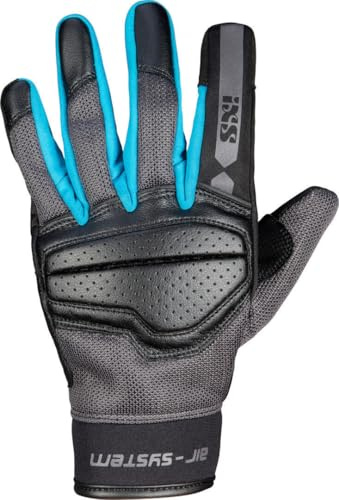 IXS Evo-Air Gants de moto pour dames, schwarz/blau, M