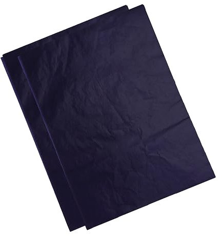 TEHAUX Nützliches Kohle-transferpapier – 200 Graphitpapierblätter Für Kunst Design Holzbrennen Kunsthandwerk