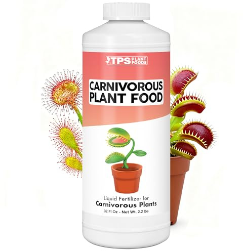 Carnivorous Plant Fertilizer – Gentle Liquid Formula for Healthy Traps & Vibrant Growth, 32 oz