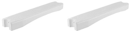 Tnfeeon 2Pcs Swimming Pool Plastic Replacement Ladder Steps, Replacement Ladder Rung Steps 19.3x3.9'' Heavy Replacement Pool Ladders for In Ground Swimming Pools