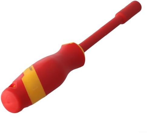 EasyByMall Clé VDE isolée pour électriciens 1000 V Outil pour travaux de sécurité haute tension (8 mm)
