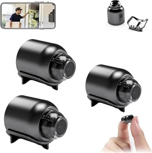 Katzenaugen-Kamera, beliebte Heim-Katzenaugen-Kamera, tragbare Mikro-Überwachungskamera, einfache Installation, kabellos, WLAN, magnetische Sicherheitskamera, 1080p HD, Nachtsichtkamera für Zuhause