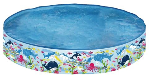 Pastics pour enfantt en plastique - bassin de bain au sol, baignoire robuste pour bébé | Conception de pataugeoires faciles à se définir, zone de natation des tout-petits résistante aux intempéries, c