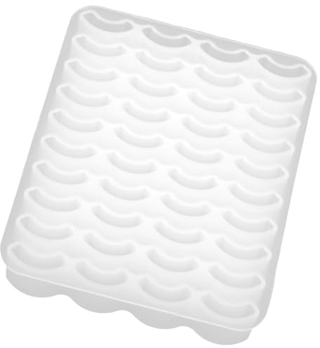 iplusmile Molde Para Azulejos En Rollo En Miniatura Accesorio Diy Para Maquetas De Mesa Y Jardines De Hadas Fácil Desmoldeo Y Limpieza 2.59 X 2.08 X 0.51 in 1 Molde Con 5 Palos De Madera
