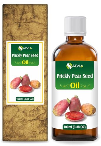 Salvia Prickly Pear Seed Natural Pure Undiluted Uncut Carrier Oil - 15ml / 0.51 Fl Oz