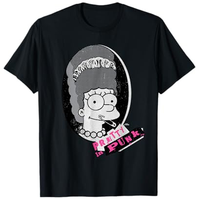 Los Simpson Marge Simpson Pretty in Punk Camiseta