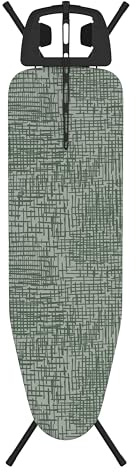 Rörets Bügelbrett Exclusive Black | Stabiles Gestell & Kabelhalter, 38x120 cm, Bügeltisch mit Qualität von Schwedens führender Bügelbrettmarke