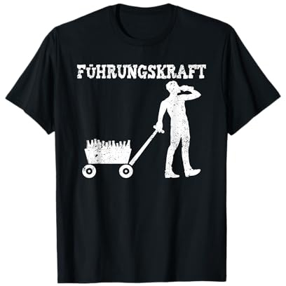 Führungskraft Bollerwagen Vatertag Kohltour Saufen Wandern T-Shirt