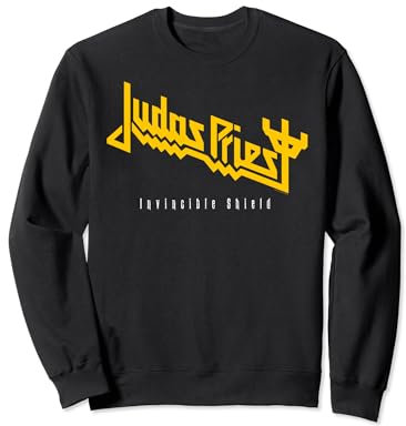 Judas Priest Invincible Shield Yellow Sweatshirt