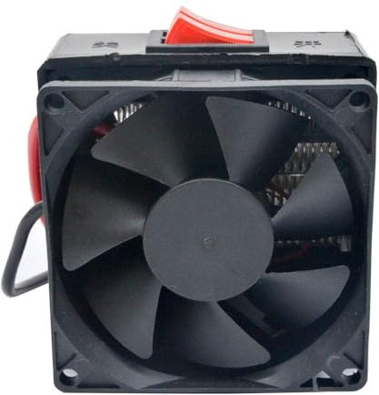 TOTMOX - Ventilador calefactor para coche, 12 V, 300 W, calentador universal, 2 en 1, enchufe para encendedor de cigarrillos