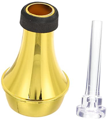 TOYANDONA Sordina per Tromba in Abs Set Leggero per Riduzione Rumore e Abbassamento Tono per Pratica Musicale e Suonatori di Tromba