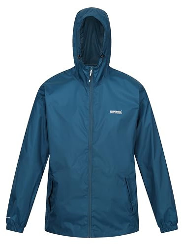 Regatta Mens Waterproof Pack-it III Jacket Breathable Lightweight Windproof Stuff Sack