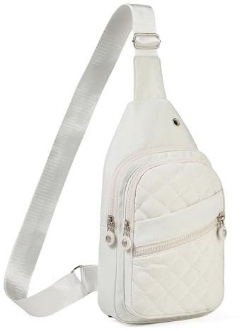 YAZEKOUS Kleine Schultertasche für Damen, Crossbody-Sling-Rucksack, lässiger Tagesrucksack, Cross-Body für Reisen, Outdoor, Wandern