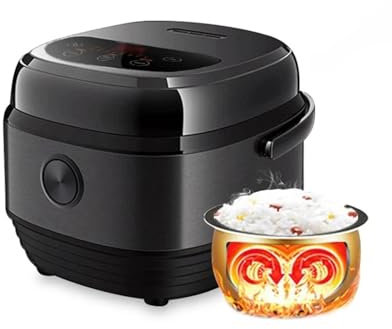 Olla arrocera eléctrica de 3L, multicocina, cocina casera, ollas antiadherentes for olla de cocina multifuncional