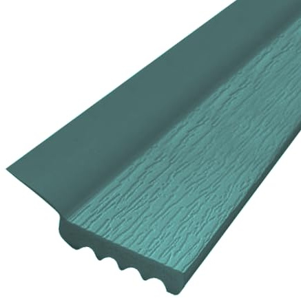 Randall Manufacturing Co., Inc | Garage Door Weatherstrip Door Seal | 7 Feet | Dual Vinyl | for Top or Sides | Hunter Green | for All Types of Garage Doors | Seals Out Drafts | Easy Installation