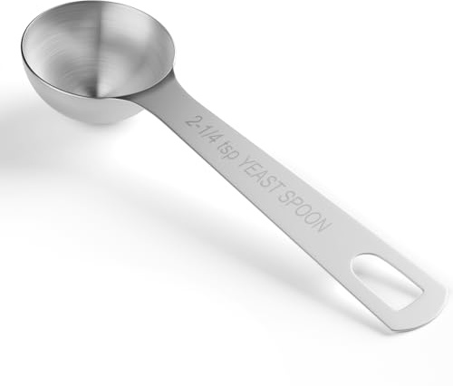 1PCS Yeast Measuring Spoon(2-1/4tsp, 2.25tsp, 0.25oz)