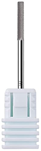 Makartt Tungsten Carbide Cuticle Drill Bit 3/32 Silver for E-File | Under Nail Cleaner & Dead Skin Remover, Durable Construction, Ideal for Home Manicure & Beginners