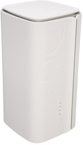 VBESTLIFE Routeur CPE 5G avec Emplacement pour Carte SIM, Routeur Cellulaire NR NSA/SA WiFi 6 5G jusqu'à 4,67 Gbit/s, Passerelle CPE 5G sans Fil et LTE Cat20 (Prise UE)