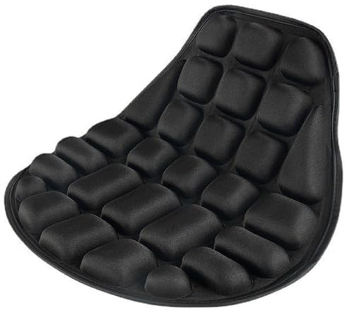 VOOIV Cojin Asiento Moto para Ducati Scrambler Urban Enduro 2015-2016, Universal Transpirable Antideslizante Presión Protector Absorción para Viajes Largos,A Fabric