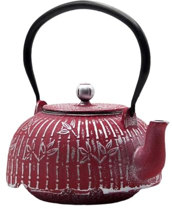 Service A Thé De l'après-Midi Pour Les Amateurs Thé Cadeau Maison Pique-nique Restaurant Théière Fonte 1200 Ml Traditionnel Pour Faire Bouillir L'eau Chaude Bouilloire Services A Thé(Type-B)