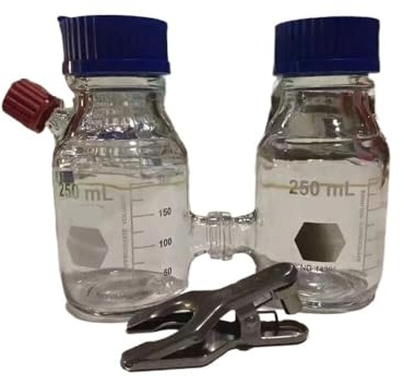 Reattore in vetro da 1000 ml for applicazioni microbiche e chimiche