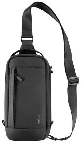 Belkin Gaming Protective Carrying Travel Bag for Nintendo Switch 2 - Black | Crossbody Bag, Protective Carrying Bag for Console Accessories, Soft Interior, Lightweight Design, 10 Game Card Slots