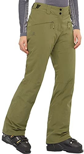 Salomon Damen Standard Edge Hose, Martini Olive, Large/Regular