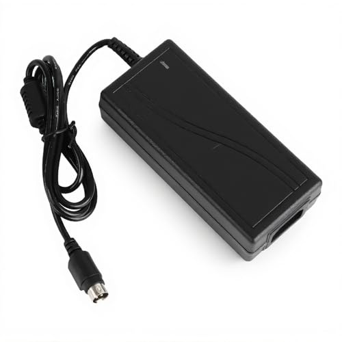 Dpofirs 12V 2A Power Supply Adapter, Universal AC/DC Adapter with 4 Pin DC Plug Adapters for Laptop/Notebook Charging