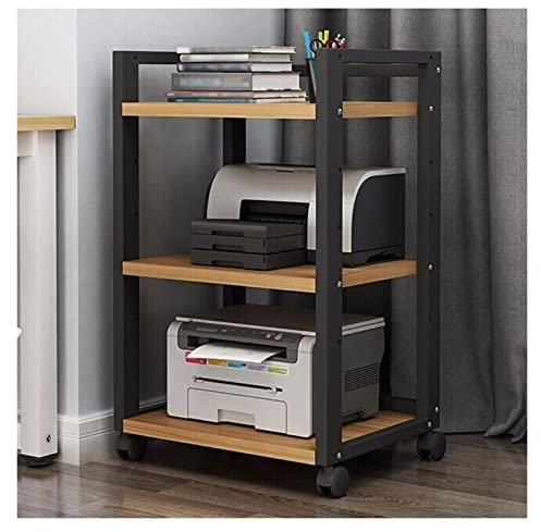 Support De Tour D'ordinateur, Chariot De Support D CPU Support de plancher de bureau de bureau à 3 couches de bureau de stockage de rangement de bureau de bureau de bureau de bureau PC stand support d