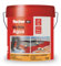 Fischer - Pintura impermeabilizante embaldosable 4L para terrazas, tejados, transitable, Blanco