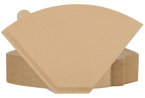 320 Pcs #4 Cone Coffee Filter Disposable Coffee Filters 4 Cone Paper Naturally Unbleached Number 4 Coffee Filters For Drip and Pour Over Coffee Maker(8-12 Cup)