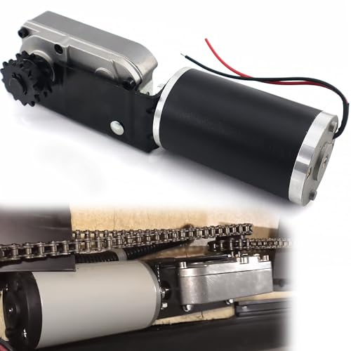 QHHR R25075 Getriebemotor, herausziehbarer Motorantrieb mit R25076-1 Getriebe für Slideout, 13 Zähne, Ritzel für Wohnmobil-Anhänger, ersetzt ‎225008