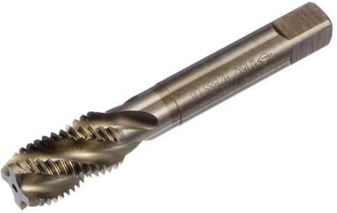 QUARKZMAN Metrisch Gewindeschneider M16 x 2 Gewindebohrer M35 HSS Hochwertiger Maschinengewindebohrer - 1 Stück