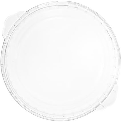 COLLBATH 8 Inch Glass Pie Plate and Baking Dish, High-Temperature Resistant Microwave Oven Glass Bakeware for Household Kitchen Use