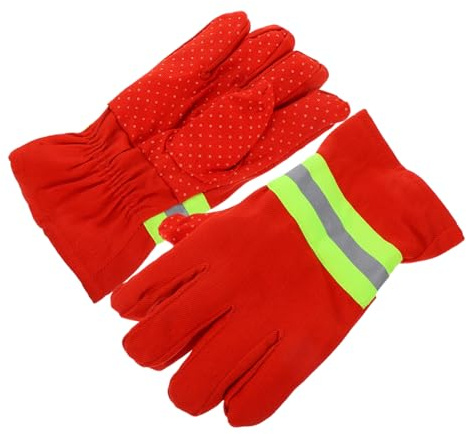 FELTECHELECTR Guantes Ignifugos y Aislantes Protección Bombero Guantes Extricación Para Bomberos y Jardinería