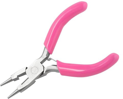 Pinces rondes pour la fabrication de bijoux - Pinces à bec rond, Pinces à bec effilé | Petites pinces à nez rond, pinces à perles multifonctions, outils manuels pour la réparation de bijoux, l'emballa