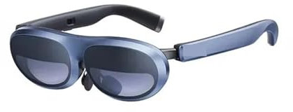 VEKELETE Gafas Inteligentes AR 3D MAX Pantalla de 50° Dispositivo de visualización for teléfono Pantalla proyectada Switch PS5 Gafas de Realidad Virtual(Ar)