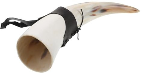 SUPVOX Coupe Décorative Corne De Bœuf Mug Artisanal Corne Décoration Unique Mug à Vin Et Bière Récipient