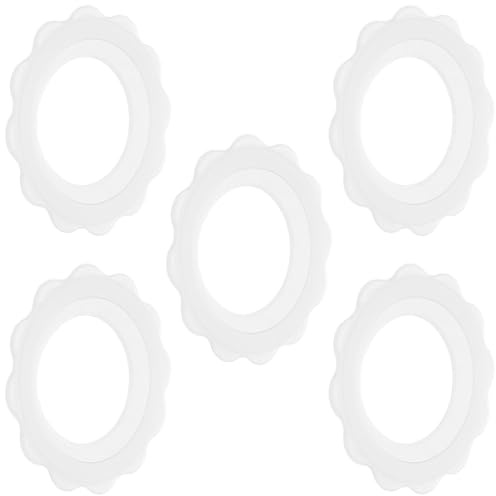 BESPORTBLE 5 Coppette Protettive per Allattamento Silicone Antiscivolo Resistenti Al e Riutilizzabili Comfort Ottimale per e