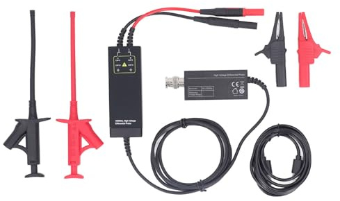 Gearwell Probe, Oscilloscope Differential Probe, Oscilloscope Probe 100MHz 3000V High Voltage Differential BNC Interface