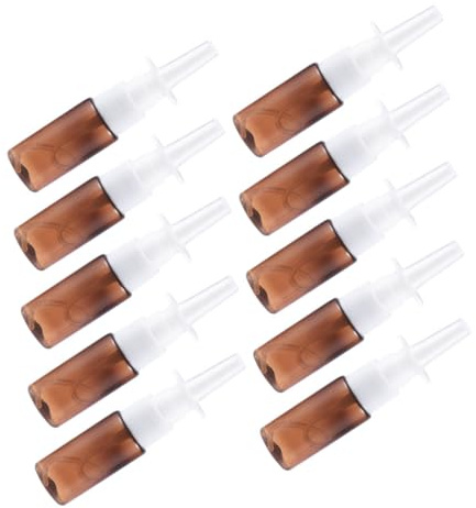Flacon Pulvérisateur Direct 10ml Pet, Lot de 10, Marron