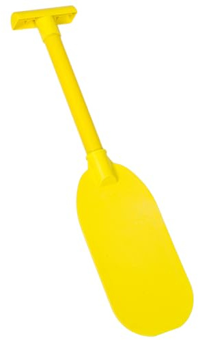 ERINGOGO Pagaies De Kayak En Plastique Jaune 50cm Rames De Bateau à Rames Pour Garçon Et Filles Accessoire De Cosplay Et Spectacles