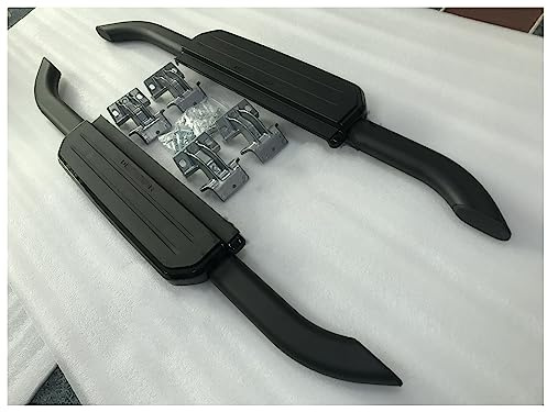 Marchepied pour Land pour Rover pour Defender 90 2D L663 2020 2021 Marches Latérales Nerf Bar Voiture Pédale Côté Escaliers Barre Jupes Latérales Diffuseur À Bascule
