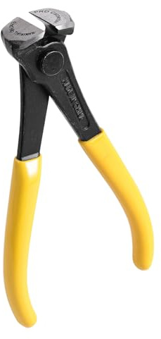 Ausla Gitarren-Bunddrahtzange, Eisen-Gitarrensaitenschneider und Peg-Puller, 6-Zoll-Bunddrahtzange mit Präzisem Schnitt und Komfortablem Griff, Zum Wechseln und Reparieren von Gitarrensaiten