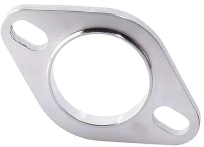 Punta di Scarico 2/2,5/3 Pollici 304 Accessori In Acciaio Inossidabile 52mm 64mm 77mm Flangia Collegamento Tubo Scarico Silenziatore Turbo Fischio(2.0inch)