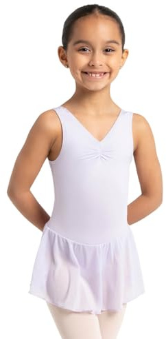 Capezio dam 11309c ärmlös tankklänning Lila T